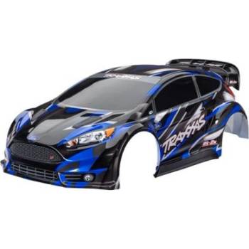 Traxxas каросерия Ford Fiesta ST Rally Brushless синя