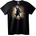NOONEBRAND Тениска Бушуващ Див Рок - S, Black