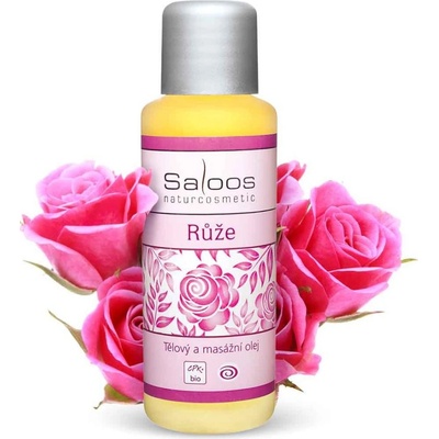Saloos telový a masážny olej Růže 50 ml