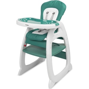 Caretero Столче За Хранене 2в1 + Маса Homee Green Caretero (TERO-7573)