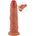 Realistixxx Real Skin Dual Density Dildo 20.5cm Skin