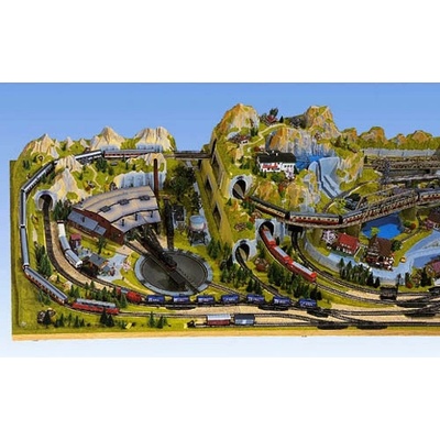 Noch levý rozšiřující díl kolejiště s točnou 80120 – Zboží Mobilmania