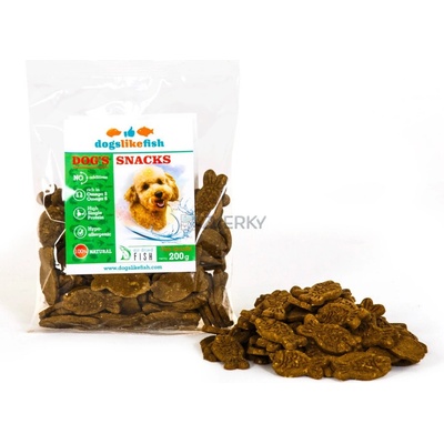Dogs like fish Sušienky pre psa 200 g
