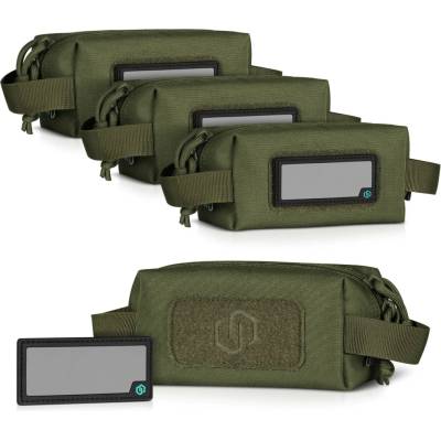 Savior Equipment Loose Sac Mini Soft Ammo Carrier 4 Pack OD GREEN