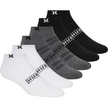 Hurley Чорапи Hurley Men's Liner Invisible Socks - White/Black