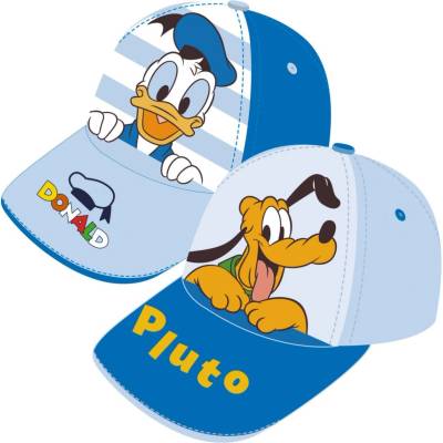 Arditex БЕБЕШКА ШАПКА С КОЗИРКА donald/pluto 44/46