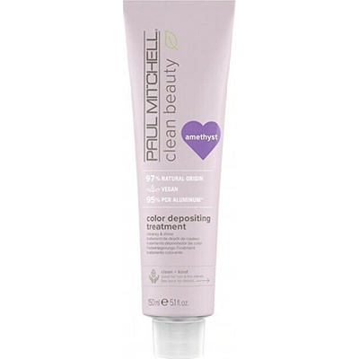 Paul Mitchell Clean Beauty Color Protect Color Depositing treatment maska na vlasy farbené vlasy 150 ml