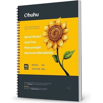 Image 1 of Ohuhu Скицник a3 формат, Слънчоглед, 96 страници (y44-83000-23)