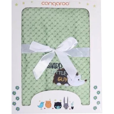 Cangaroo - Бебешко одеяло Freya 110/80 зелен