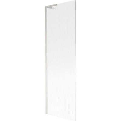 Mexen Next L параван за вана, еднокрилен 60 x 150 cm, ивици, четкан никел - 895-060-000-03-09-97 (895-060-000-03-09-97)