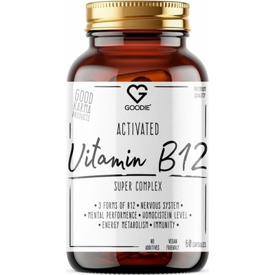 Goodie Aktívny vitamín B12 komplex 3 formy B12 60 kapsúl