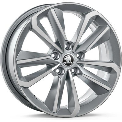 Škoda ARIES 7x17 5x112 ET46 silver