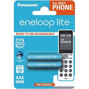Panasonic Eneloop Lite AAA 2ks 4LCCE/2BE