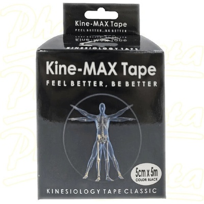 KineMax Classic Tape černá 5 m – Sleviste.cz