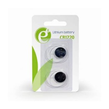 Gembird Батерия GEMBIRD Button cell CR1220, 2-pack, EG-BA-CR1220-01