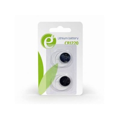 Gembird Батерия GEMBIRD Button cell CR1220, 2-pack, EG-BA-CR1220-01