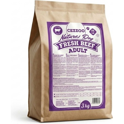 CEZZOO Natura Dog Fresh Adult hovězí 3 kg