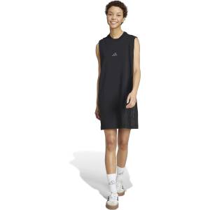 Adidas Рокля Essentials 3-Stripes Print Sleeveless Dress
