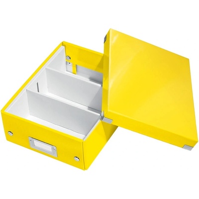 Leitz Organizační box Click&Store, velikost S, žlutá