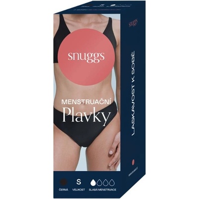 Snuggs Menstruační Bikiny plavky slabá menstruace – Zboží Dáma
