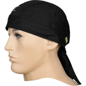 Weldas Заваръчна бандана Fire Fox - Черна | Огнеупорен памук 305 г/м2 | EN ISO 11611 (23-3615)