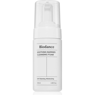 Biodance Soothing Barrier Cleansing Foam почистваща пяна за лице с успокояващ ефект 120ml