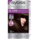 Syoss Gloss Sensation Šetrná farba na vlasy bez amoniaku 3-1 hnedámokka