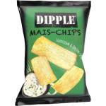 Dipple Царевични чипсове Dipple със заквасена сметана и лук 90 г