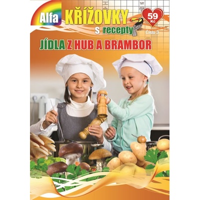 Křížovky s recepty 32019 - Jídla z hub a brambor