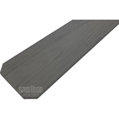 WPC dřevoplastové plotovky tříhranné LamboDeck 12x150x1000 - Stone Grey