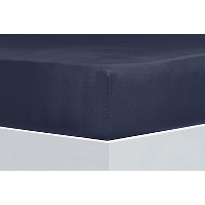 Florella Prestieradlo Florella Fein Jersey 55 Dunkelblau 140-160x200