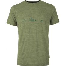 Pally'Hi Men's T-Shirt Ready For Whatever Freckled Pine M1115513 pánské funkční tričko merino