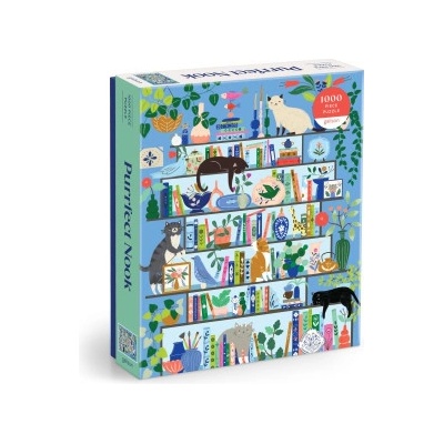 Galison Purrfect Nook ,Flora Waycott 1000 dílků