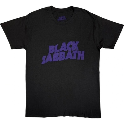 Black Sabbath Wavy Logo Vintage Black L Риза (BSTS04MB03)
