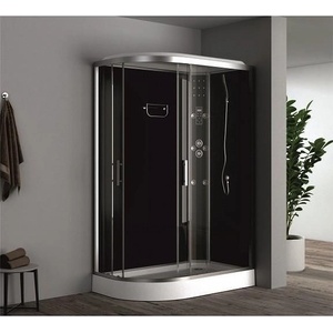 Inter Ceramic Хидромасажна душ кабина ICSH 876 NEW ДЯСНА, 120x80x215см, 4мм (876R NEW)