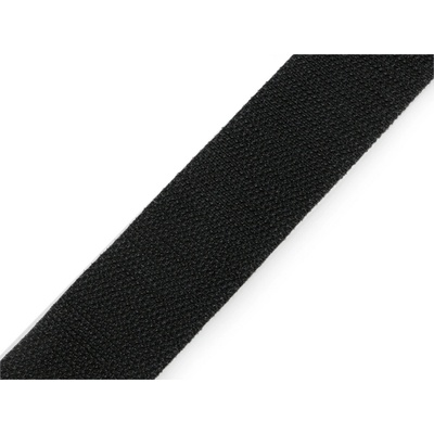 Suchý zip šíře 30 mm oboustranný, střední, 2 černá