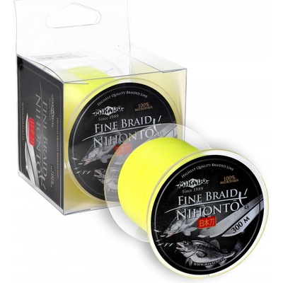 Mikado Šnúra Nihonto Fine Braid Fluo 300m 0,10mm 7,7kg