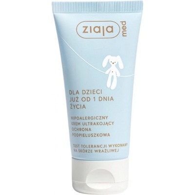 Ziaja Med Kids hypoalergénny ultra upokojujúci krém po plienkach pre deti 50 ml