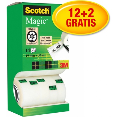 3M Lepiaca páska Scotch Magic 19 mm x 33 m – Zboží Živě