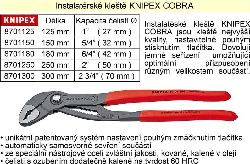 Knipex 8701125