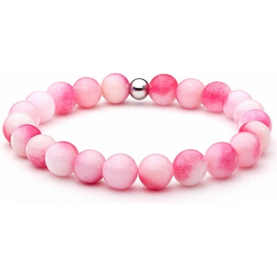 BudNej minerálny náramok chalcedon MN1054