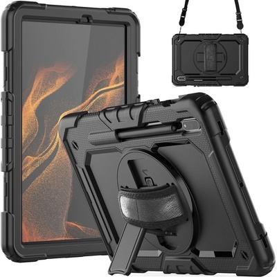 Vsetkonamobil SOLID 360 Odolný kryt Samsung Galaxy Tab S8 čierny 41496