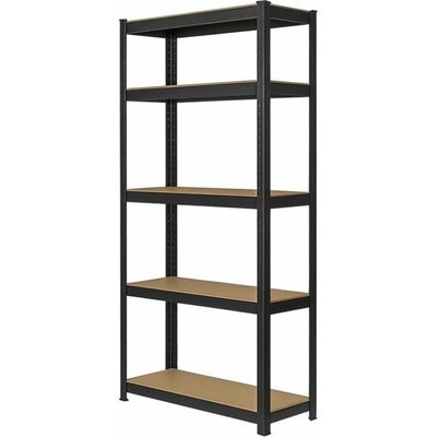 Výprodej-regálů.cz Regál 2000 x 600 x 400 mm 5 polic černý