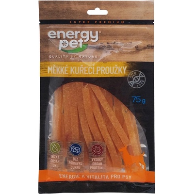 Energy Pet Měkké kuřecí proužky 75 g