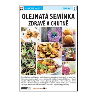 Naučné karty Olejnatá semínka zdravě a chutně
