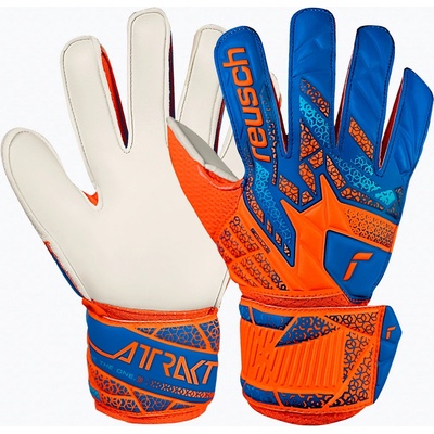 Reusch Attrakt Solid JR oranžovo-modré – Zboží Dáma