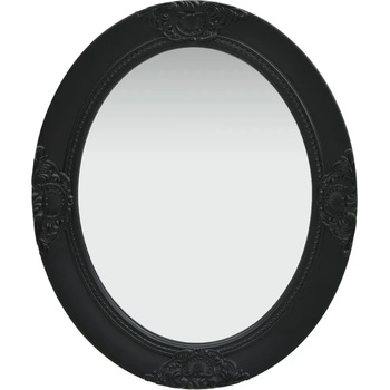 Image 1 of vidaXL Стенно огледало, бароков стил, 50x60 см, черно (320351)