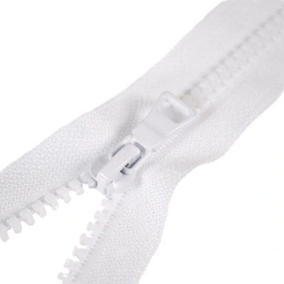 Takoy Zips Sarah kostený deliteľný 5mm - biela 44 cm