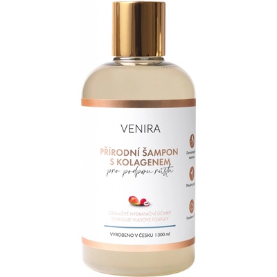 Venira Přírodní šampon s kolagenem mangoliči 300 ml