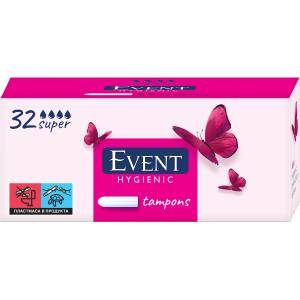 EVENT Хигиенни дамски тампони Super, 32 бр (3023517)
